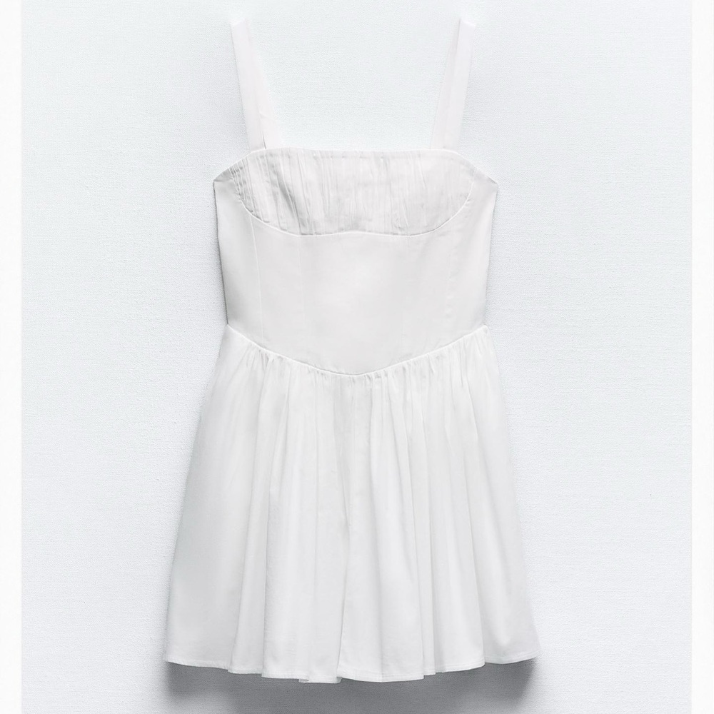 Zara White Strappy Dress